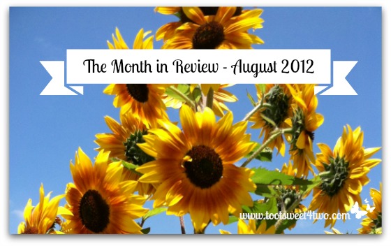 The Month in Review – August 2012