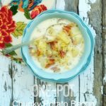 Chunky potatoes, savory bacon and sweet corn combine in this near-perfect one-pot soup recipe! Creamy and delicious, One-Pot Potato Bacon Corn Chowder is easy to make and sure to please even the pickiest eater in your family! Made in one pot, clean-up is easy, too! | www.tootsweet4two.com