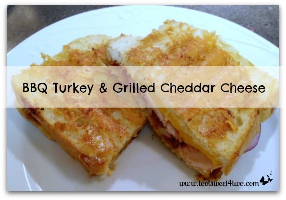 Lazy Weekend BBQ Turkey & Grilled Cheddar Cheese Sandwiches