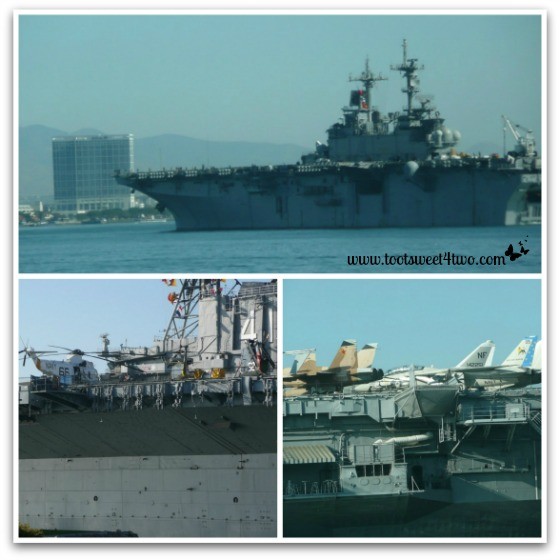 Navy ship and The Midway