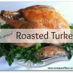 Foil wrapped Roasted Turkey cover