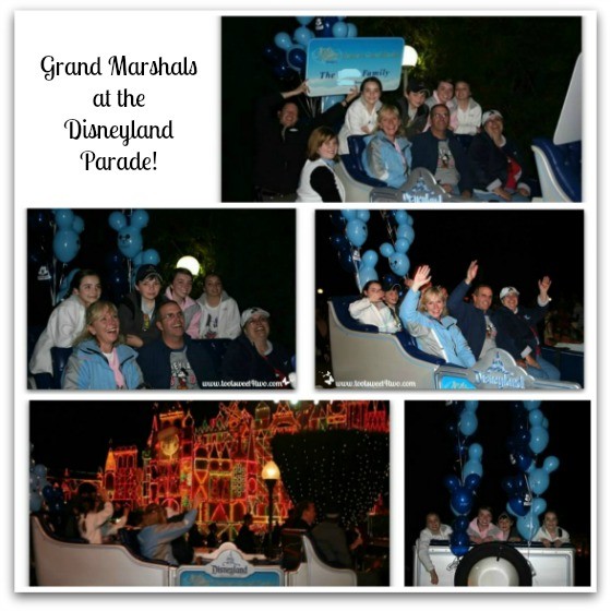 Grand Marshals at the Disneyland Parade - December 2008