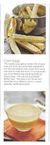 Corn cob soup
