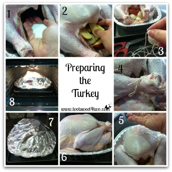 Foil Wrapped Roasted Turkey