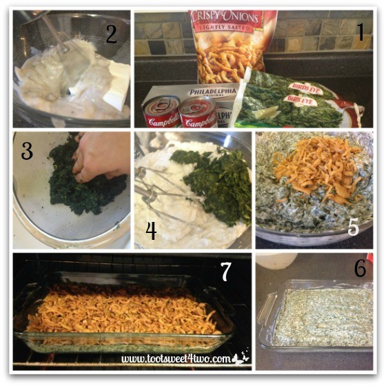 Spinach Casserole tutorial