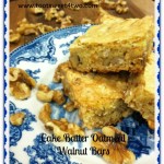 Cake Batter Oatmeal Walnut Bars Pinterest