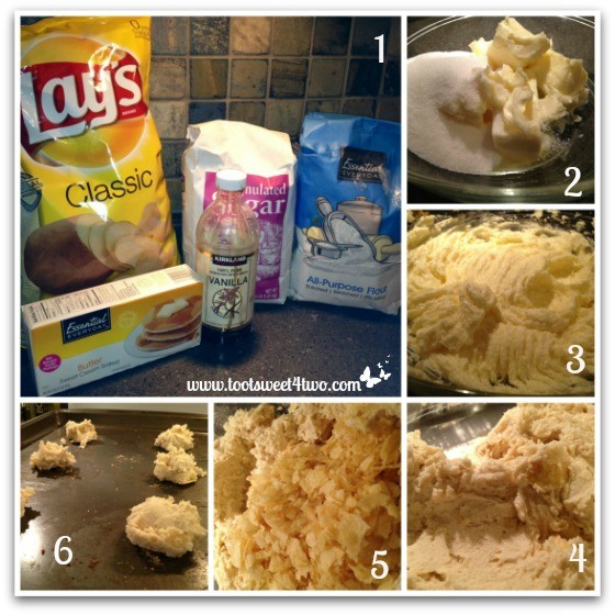 Potato Chip Cookie tutorial