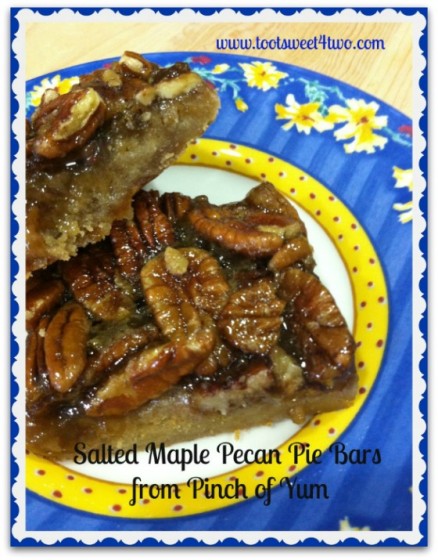 Salted Maple Pecan Pie Bars Pinterest