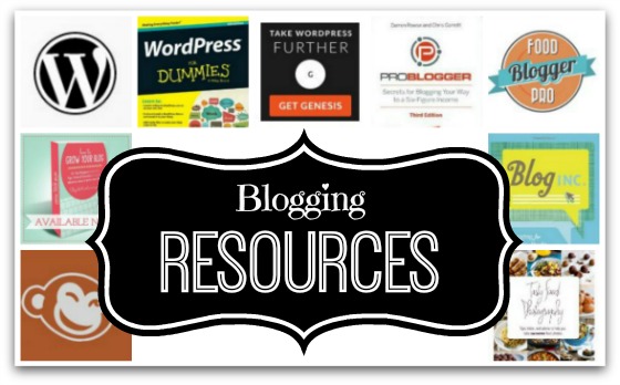 Blogging Resources header