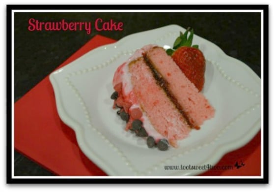 Pretty in Pink:  Decadent and Delicious Strawberry Cake