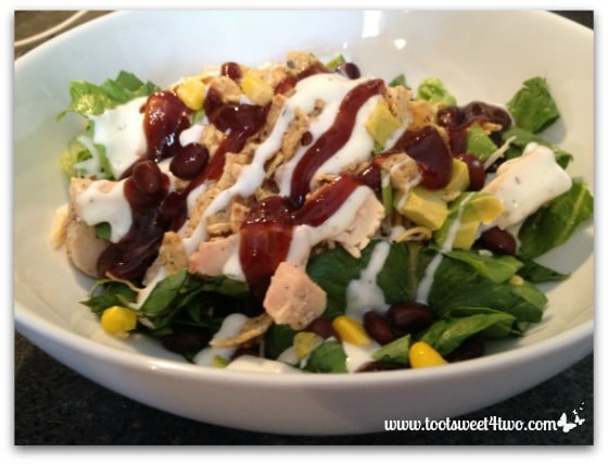 All Time Favorite Copycat BBQ Chopped Chicken Salad