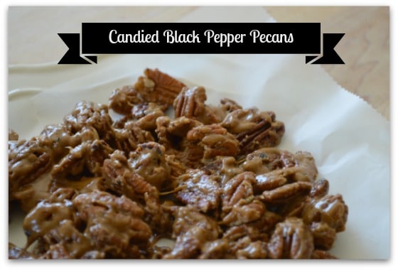 Nuts About Candied Black Pepper Pecans