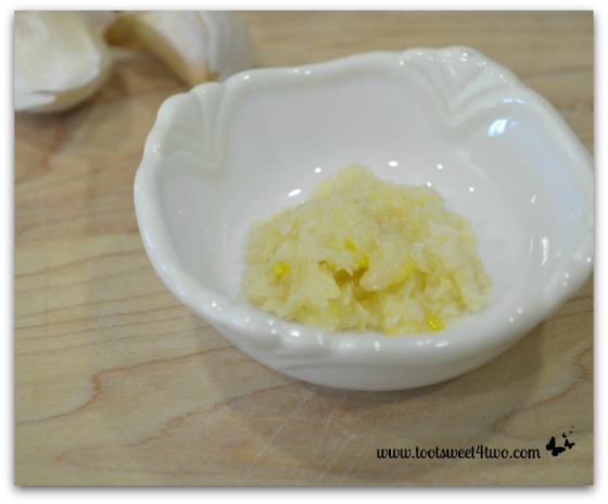 Kitchen Hacks:  Crushed Garlic Paste