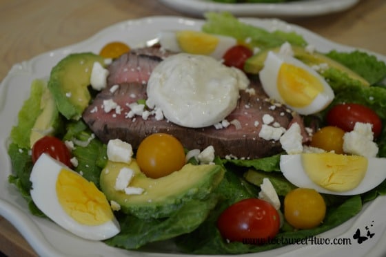 Protien-Packed Rich Man’s Steak and Egg Salad
