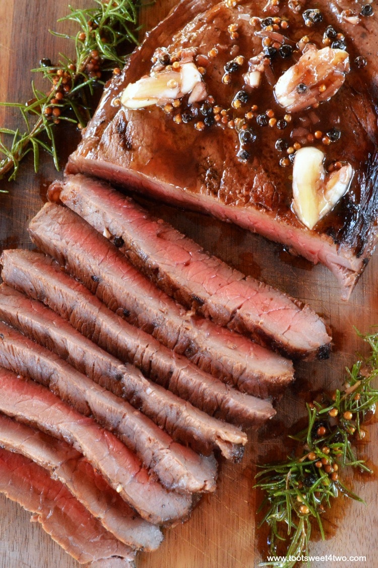 Flame-Kissed Grilled London Broil