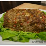 Perfect Meatloaf on Platter