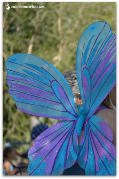 Blue and Lavender Fairy Wings