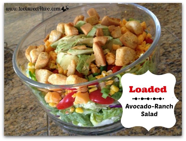 Loaded Avocado Ranch Salad – the Way It Was Meant to Be!