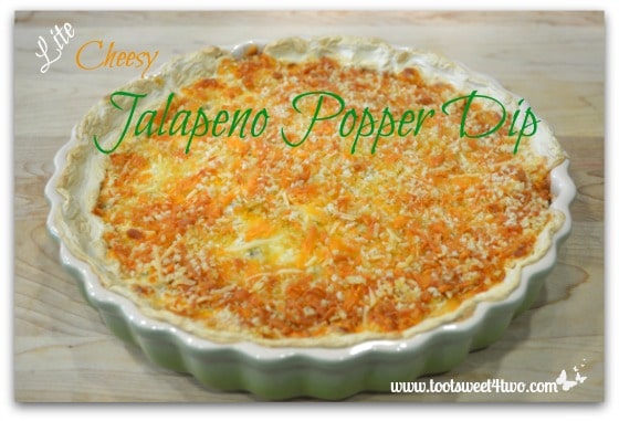 Lite Cheesy Jalapeno Popper Dip – You Won’t Miss the Calories!