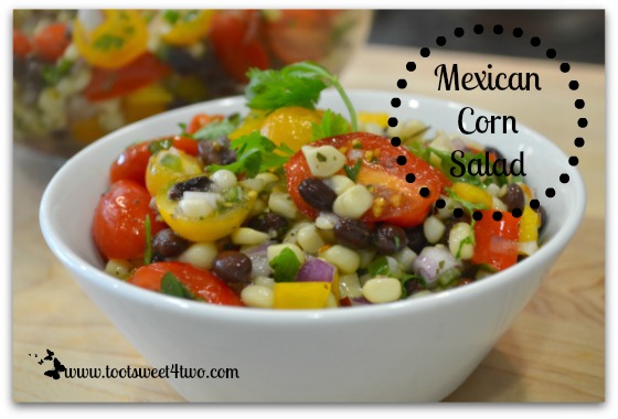 South-of-the-Border Mexican Corn Salad with an Italian Twist