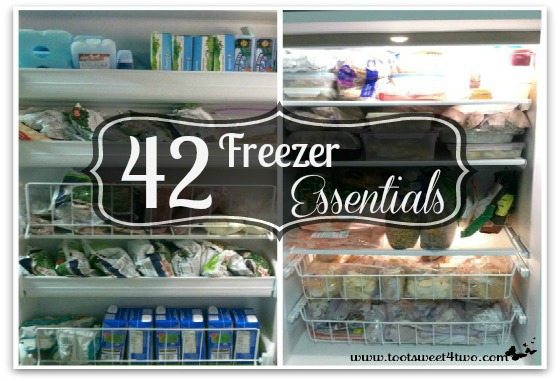 42 Freezer Essentials