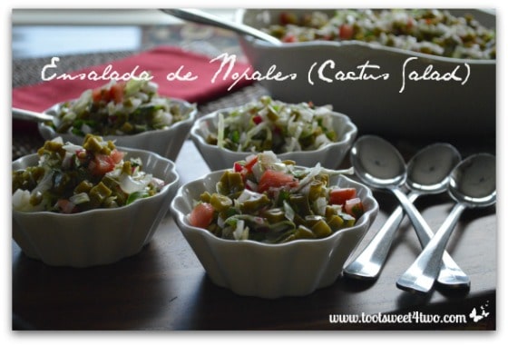 Ensalada de Nopales aka Cactus Salad
