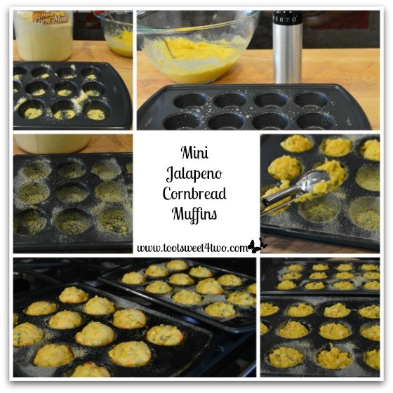Baking Mini Jalapeno Cornbread Muffins