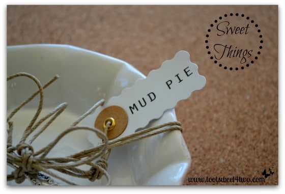 The Sweet Life:  A Candy Dish by Mud Pie