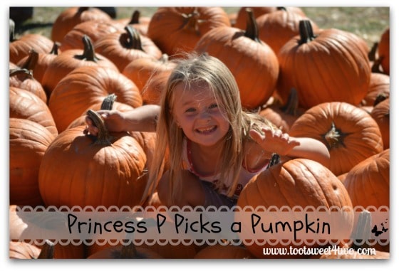 Princess P Picks a Pumpkin