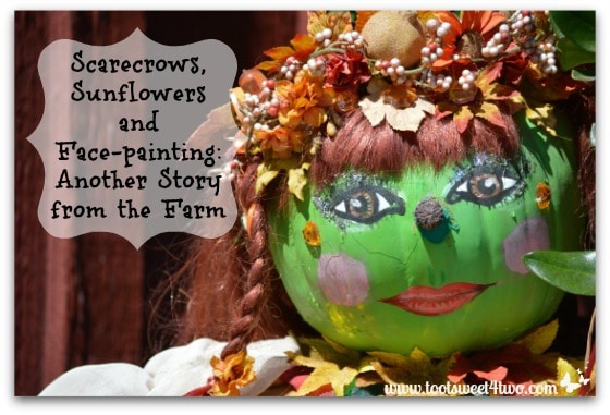 Scarecrows, Sunflowers and Face-painting:  Another Story from the Farm