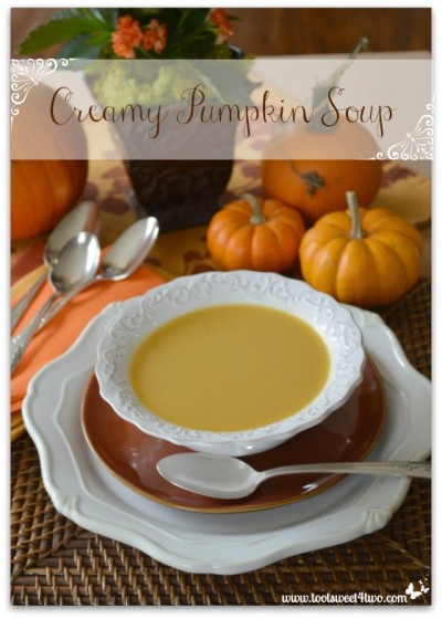 Creamy Pumpkin Soup Pinterest