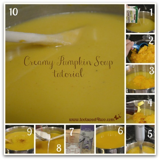 Creamy Pumpkin Soup tutorial