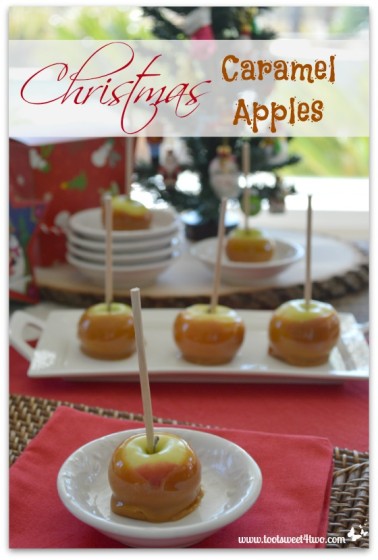 Christmas Caramel Apples Pinterest
