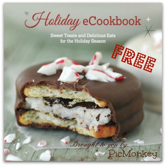 Free Holiday eCookbook from PicMonkey cover