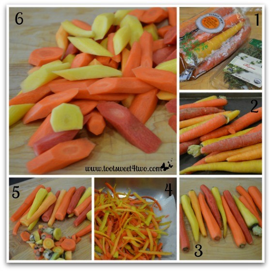 Prepping the carrots tutorial