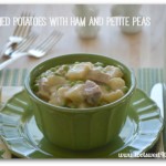 Creamed Potatoes with Ham and Petite Peas cover