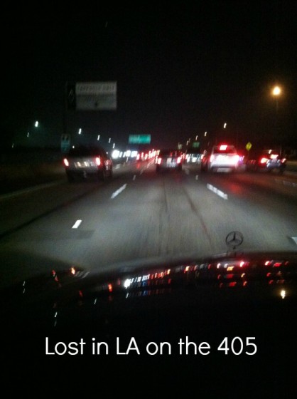 Lost in LA on the 405