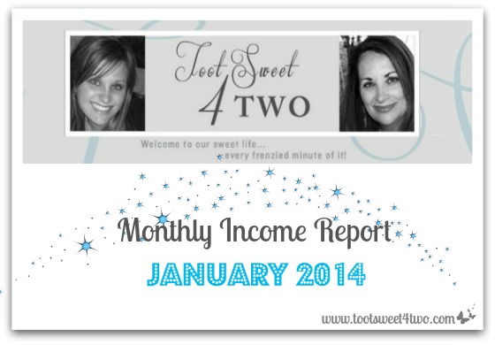 Monthly Income Report January 2014 cover