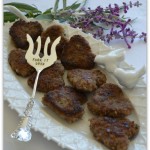 Sweetheart Maple and Sage Sausage Patties with Fork It Over and a cute bird platter