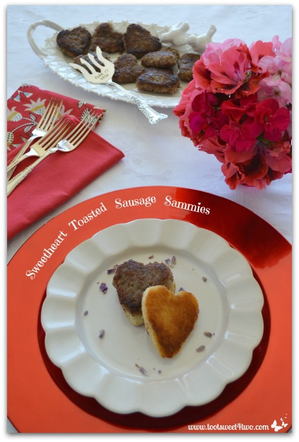 Show ‘Em the Love with Sweetheart Toasted Sausage Sammies