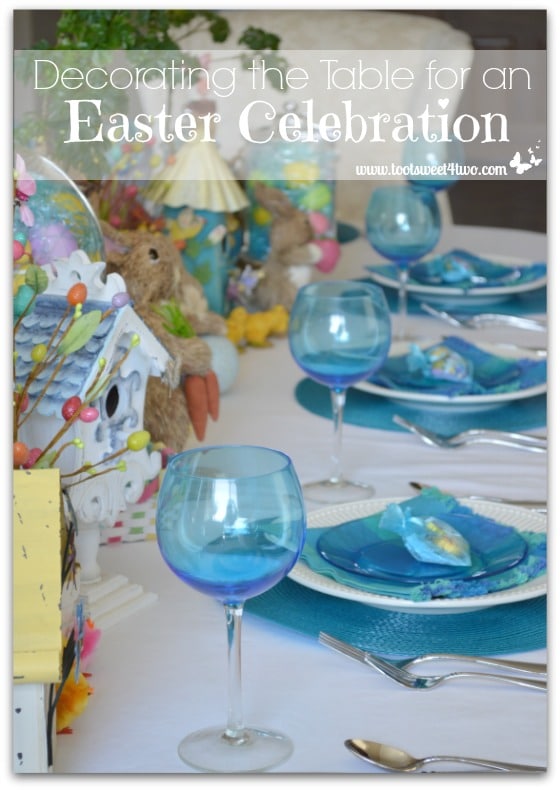 Decorating the Table for an Easter Celebration
