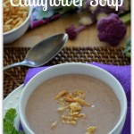 Creamy Purple Cauliflower Soup Pic 4