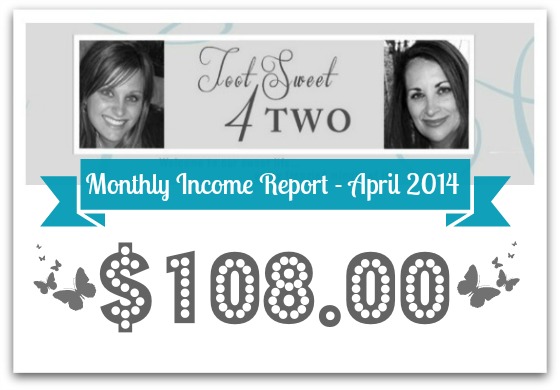 Monthly Income Report – April 2014