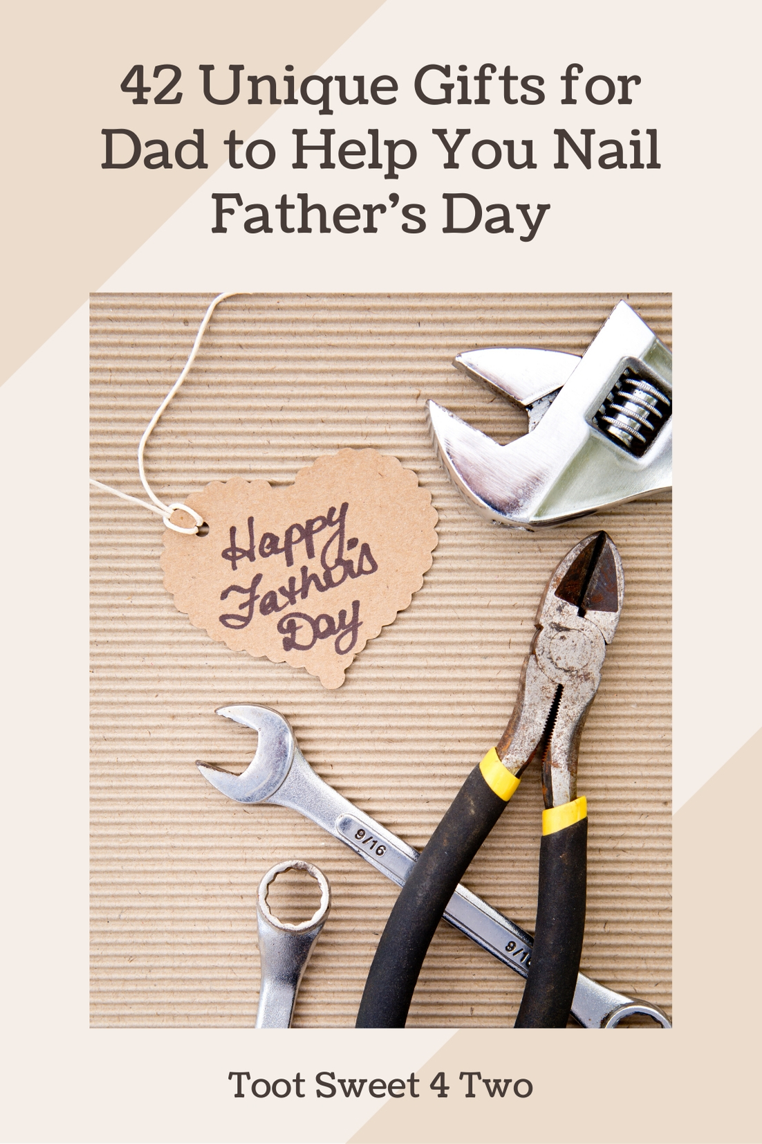 42 Unique Gifts for Dad Pinterest Cover Photo