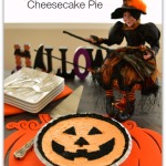 Easy Jack-O-Lantern Cheesecake Pie - Pic 1