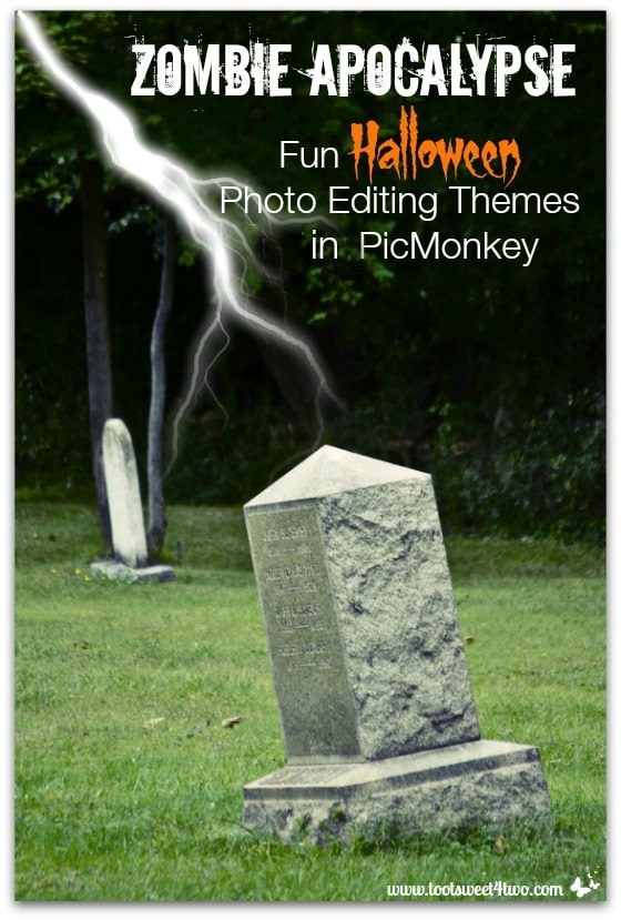 Zombie Apocalypse:  Fun Halloween Photo Editing Themes in PicMonkey