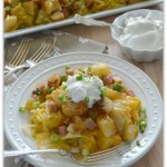Cheesy Country Potatoes with Ham cover