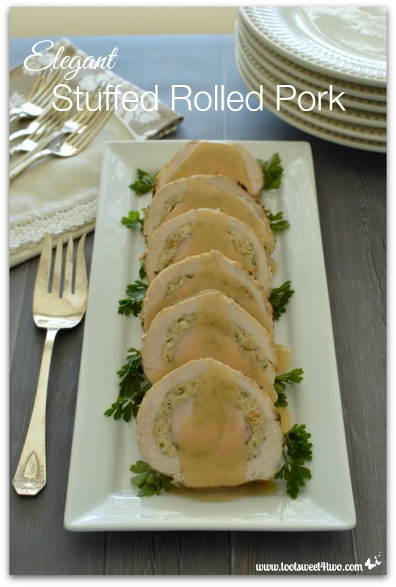Semi-Gourmet Elegant Stuffed Rolled Pork