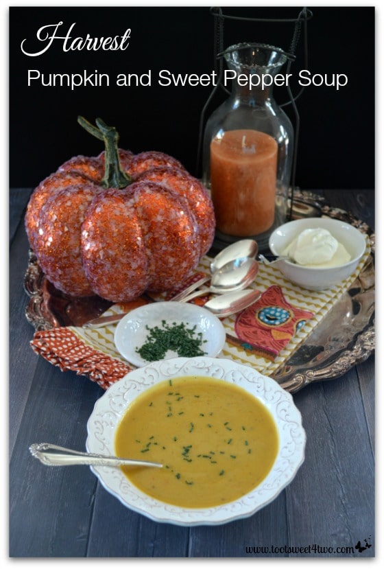 Cozy Fall Harvest Pumpkin and Sweet Pepper Soup