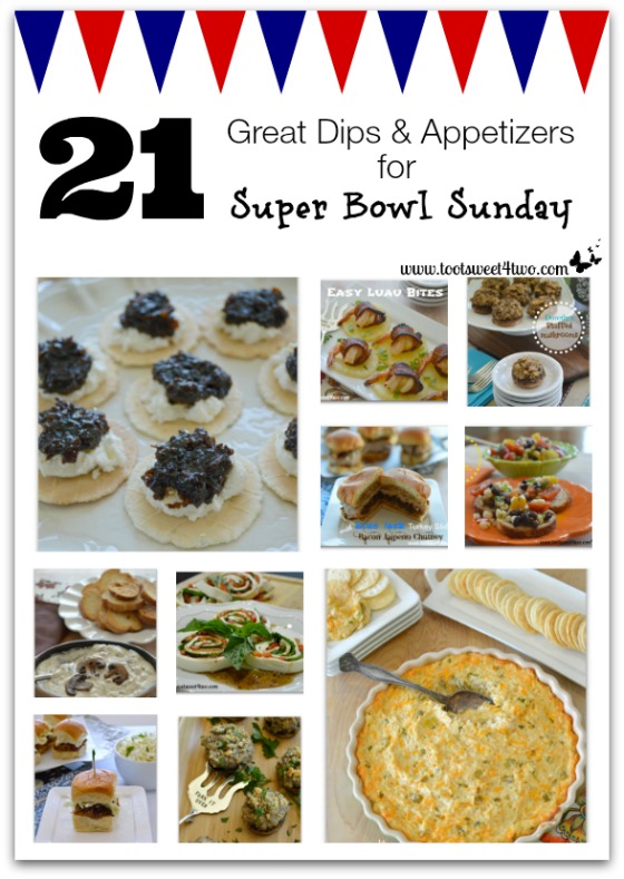 21 Great Dips and Appetizer Recipes for Super Bowl Sunday